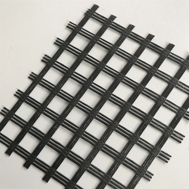 Asphalt Fiberglass Geogrid For Raod